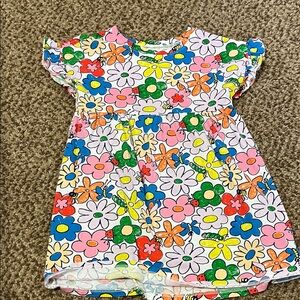 Old Navy Multicolor Floral Kids Dress